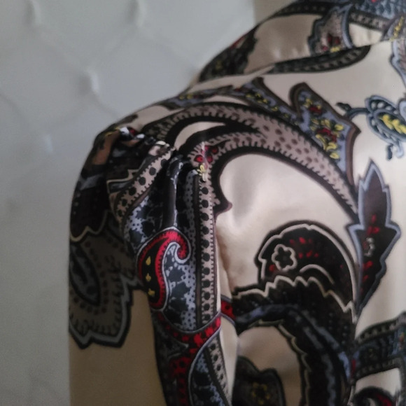 °East 5th Blouse / Paisley Print / Size 14 - Picture 5 of 6